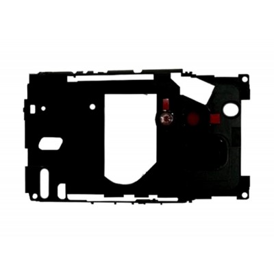 Lcd Frame Middle Chassis For Sony Ericsson Xperia X10 Mini E10i Silver By - Maxbhi Com