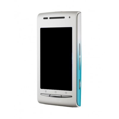 Lcd Frame Middle Chassis For Sony Ericsson Xperia X8 Shakira Black By - Maxbhi Com