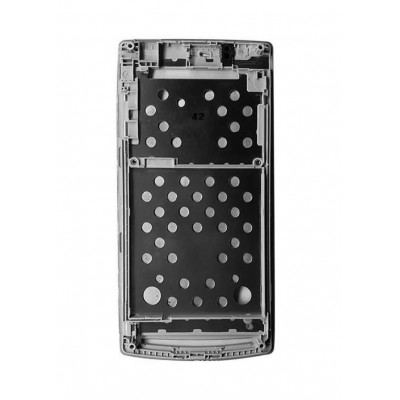 Lcd Frame Middle Chassis For Sony Xperia Arc Lt15i Silver By - Maxbhi Com
