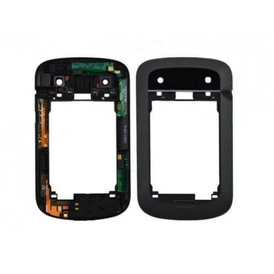 Lcd Frame Middle Chassis For Blackberry Bold Touch 9930 White By - Maxbhi Com
