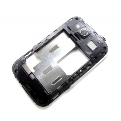 Lcd Frame Middle Chassis For Htc Wildfire S Silver By - Maxbhi Com