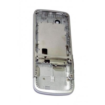 Lcd Frame Middle Chassis For Nokia C301 Gold Edition Black By - Maxbhi Com