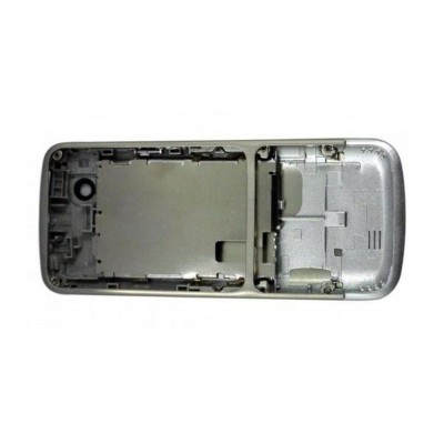 Lcd Frame Middle Chassis For Nokia C301 Gold Edition White By - Maxbhi Com