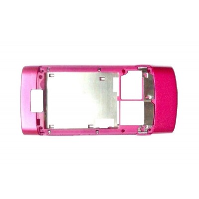 Lcd Frame Middle Chassis For Nokia X302 Rm775 Pink By - Maxbhi Com