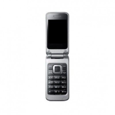 Lcd Frame Middle Chassis For Samsung C3520 Silver By - Maxbhi Com