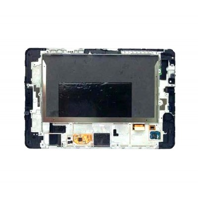 Lcd Frame Middle Chassis For Samsung P6810 Galaxy Tab 7 7 Black By - Maxbhi Com