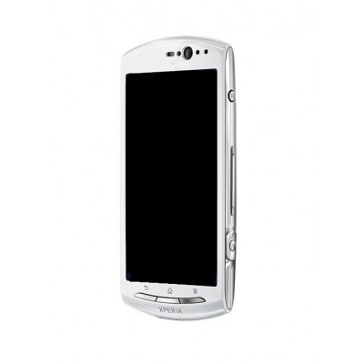 Lcd Frame Middle Chassis For Sony Ericsson Xperia Neo V Mt11i Silver By - Maxbhi Com