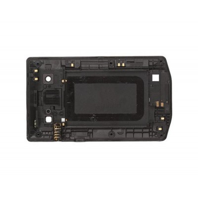 Lcd Frame Middle Chassis For Blackberry Porsche Design P9531 Black By - Maxbhi Com