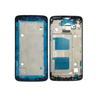 Lcd Frame Middle Chassis For Motorola Moto G6 Grey By - Maxbhi Com