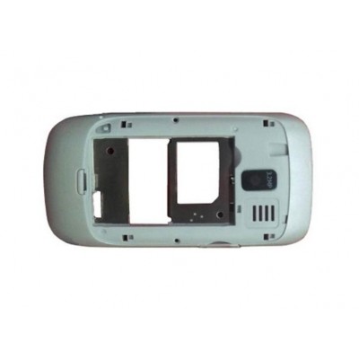Lcd Frame Middle Chassis For Nokia Asha 302 White By - Maxbhi Com