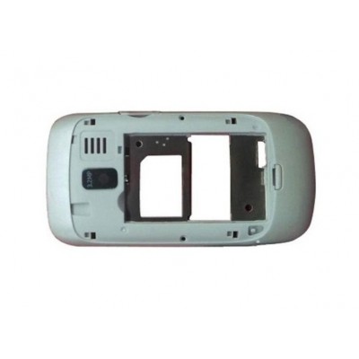 Lcd Frame Middle Chassis For Nokia Asha 302 White By - Maxbhi Com