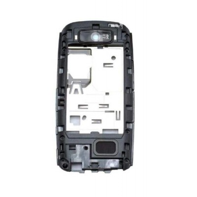 Lcd Frame Middle Chassis For Nokia Asha 305 Blue By - Maxbhi Com