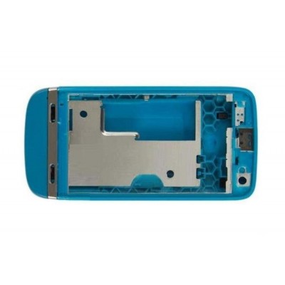Lcd Frame Middle Chassis For Nokia Asha 311 Blue By - Maxbhi Com