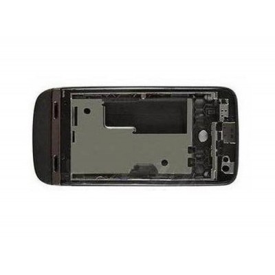 Lcd Frame Middle Chassis For Nokia Asha 311 Brown By - Maxbhi Com