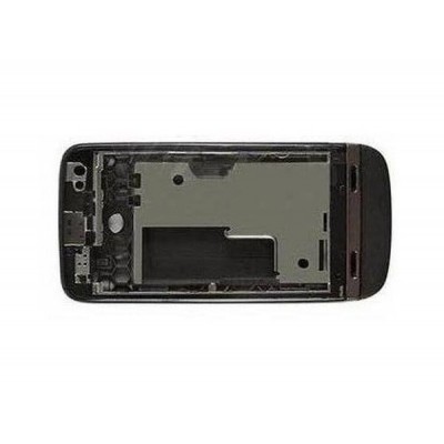 Lcd Frame Middle Chassis For Nokia Asha 311 Brown By - Maxbhi Com