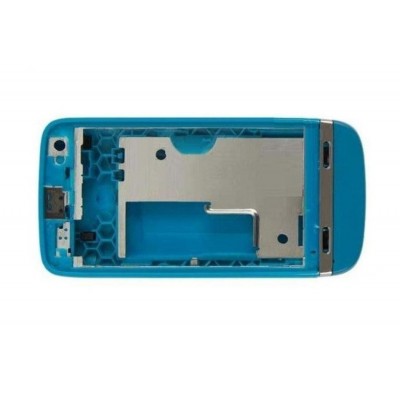 Lcd Frame Middle Chassis For Nokia Asha 311 Rm714 Blue By - Maxbhi Com