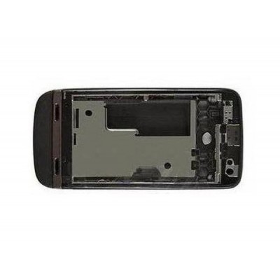 Lcd Frame Middle Chassis For Nokia Asha 311 Rm714 Brown By - Maxbhi Com