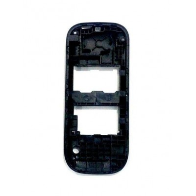 Lcd Frame Middle Chassis For Samsung E1200 Pusha White By - Maxbhi Com