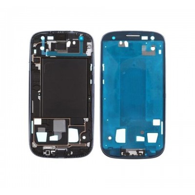 Lcd Frame Middle Chassis For Samsung Galaxy S Iii I747 Blue By - Maxbhi Com
