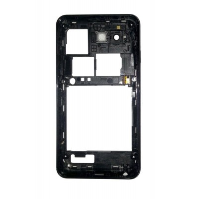 Lcd Frame Middle Chassis For Samsung I9070 Galaxy S Advance Black By - Maxbhi Com