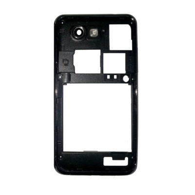 Lcd Frame Middle Chassis For Samsung I9070 Galaxy S Advance Black By - Maxbhi Com