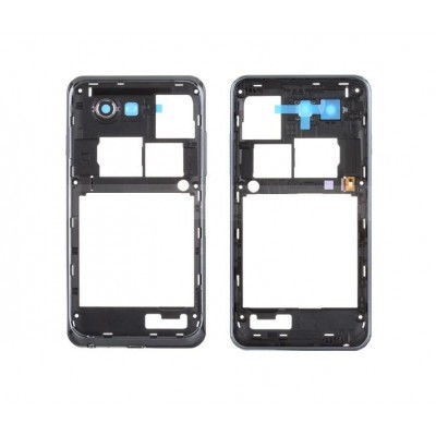 Lcd Frame Middle Chassis For Samsung I9070 Galaxy S Advance White By - Maxbhi Com