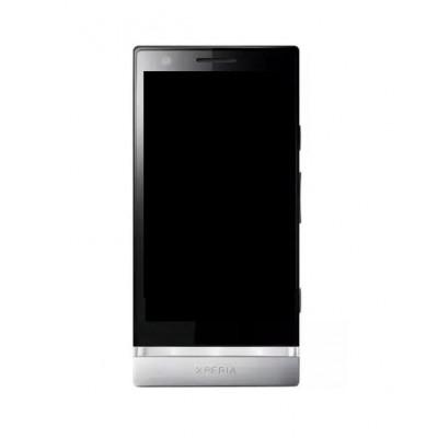 Lcd Frame Middle Chassis For Sony Xperia P Lt22i Nypon Silver By - Maxbhi Com