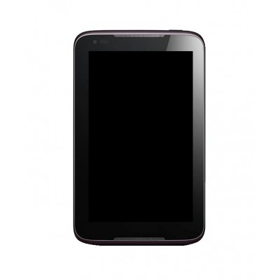 Lcd Frame Middle Chassis For Lenovo Ideatab A1000 White By - Maxbhi Com
