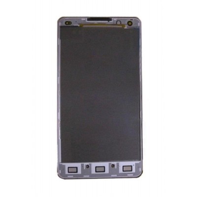 Lcd Frame Middle Chassis For Lg Optimus G E975 Black By - Maxbhi Com
