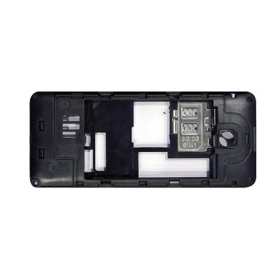 Lcd Frame Middle Chassis For Nokia 301 Dual Sim White By - Maxbhi Com