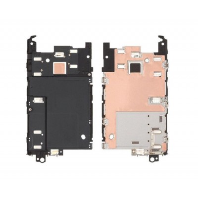Lcd Frame Middle Chassis For Nokia Lumia 620 White By - Maxbhi Com