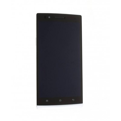 Lcd Frame Middle Chassis For Oppo Find 5 White By - Maxbhi Com