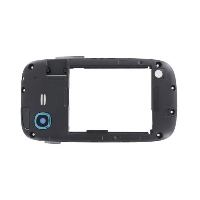 Lcd Frame Middle Chassis For Samsung Galaxy Pocket Neo Duos S5312 Grey By - Maxbhi Com
