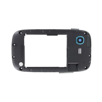 Lcd Frame Middle Chassis For Samsung Galaxy Pocket Neo S5310 White By - Maxbhi Com