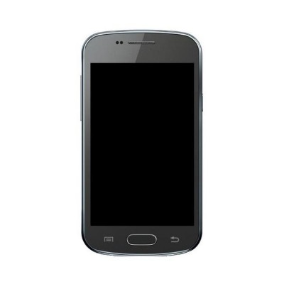 Lcd Frame Middle Chassis For Samsung Galaxy Trend Ii Duos S7572 Black By - Maxbhi Com