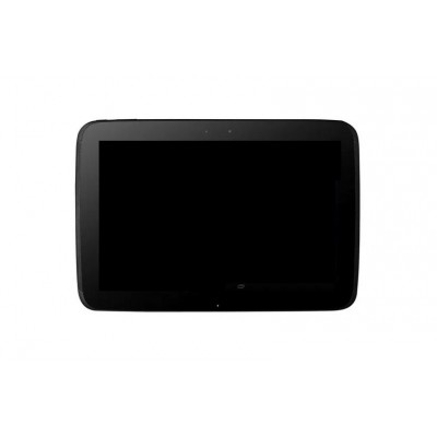 Lcd Frame Middle Chassis For Samsung Google Nexus 10 P8110 Black By - Maxbhi Com