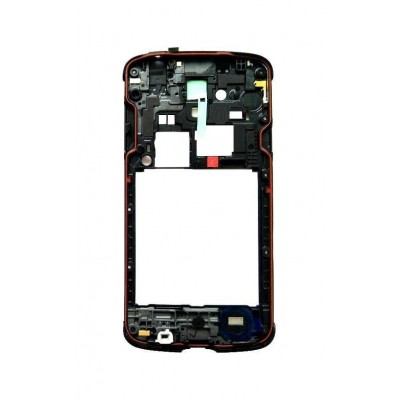 Lcd Frame Middle Chassis For Samsung I537 White By - Maxbhi Com
