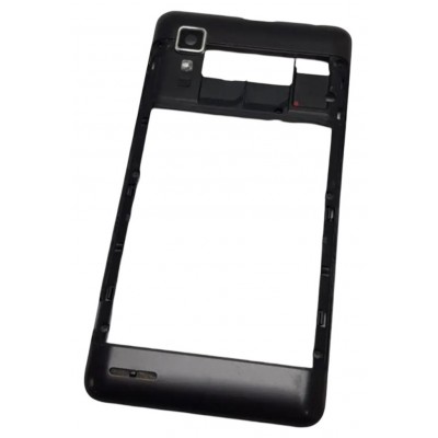 Lcd Frame Middle Chassis For Lenovo P780 Blue By - Maxbhi Com
