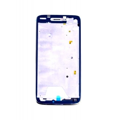 Lcd Frame Middle Chassis For Lenovo Vibe X S960 White By - Maxbhi Com