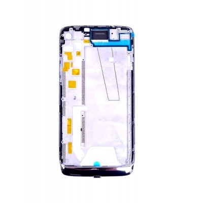 Lcd Frame Middle Chassis For Lenovo Vibe X S960 White By - Maxbhi Com