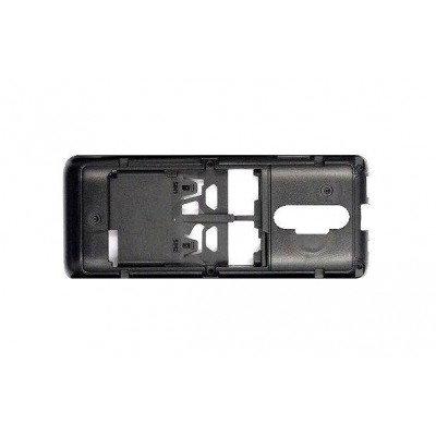 Lcd Frame Middle Chassis For Nokia 107 Dual Sim White By - Maxbhi Com