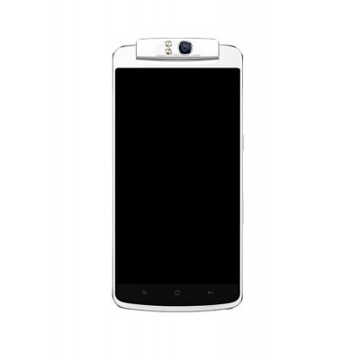 Lcd Frame Middle Chassis For Oppo N1 32gb Black By - Maxbhi Com