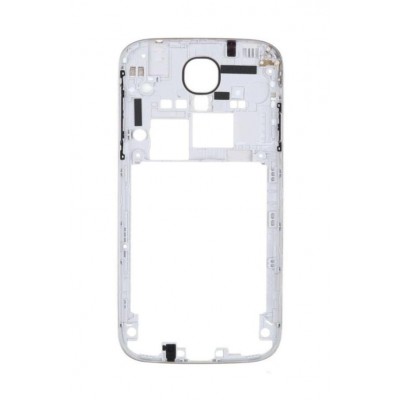 Lcd Frame Middle Chassis For Samsung Galaxy S4 With Lte Plus White By - Maxbhi Com