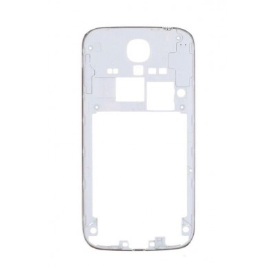 Lcd Frame Middle Chassis For Samsung Galaxy S4 With Lte Plus White By - Maxbhi Com