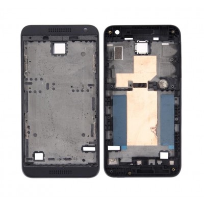 Lcd Frame Middle Chassis For Htc Desire 610 Black By - Maxbhi Com