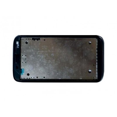 Lcd Frame Middle Chassis For Lenovo A859 Black By - Maxbhi Com