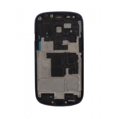 Lcd Frame Middle Chassis For Samsung I8200n Galaxy S Iii Mini With Nfc Grey By - Maxbhi Com