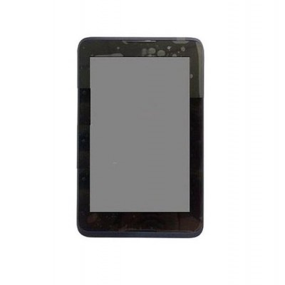 Lcd Frame Middle Chassis For Lenovo A750 A3500 Blue By - Maxbhi Com