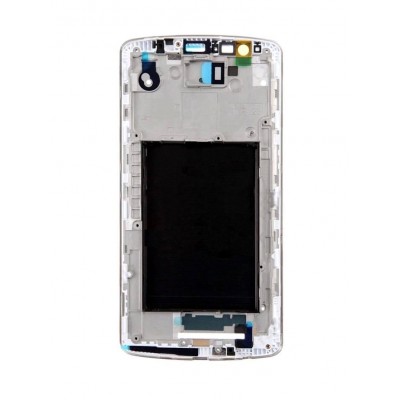 Lcd Frame Middle Chassis For Lg G3 Mini White By - Maxbhi Com