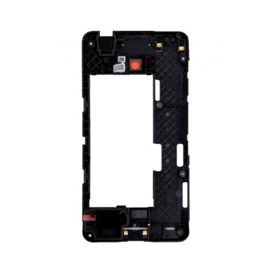 Lcd Frame Middle Chassis For Nokia Lumia 635 Rm975 White By - Maxbhi Com